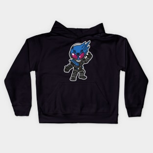 Kamen Rider Meteor Chibi Style Kawaii Kids Hoodie